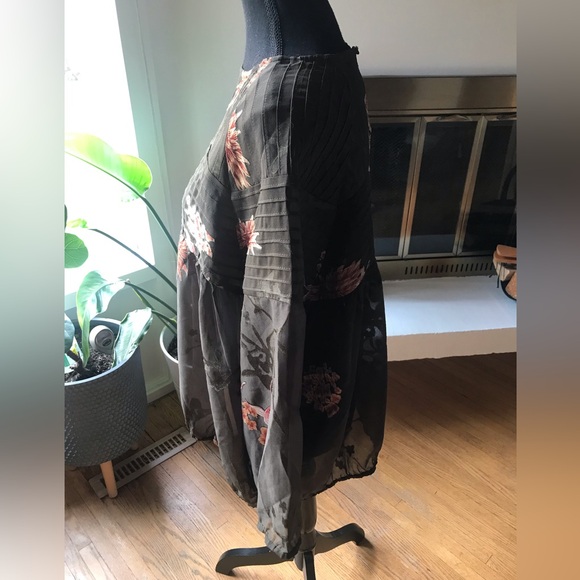 Anthropologie One Fine Day Sheer Floral Top - Picture 6 of 11